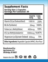 Complejo de suplementos de vitamina B