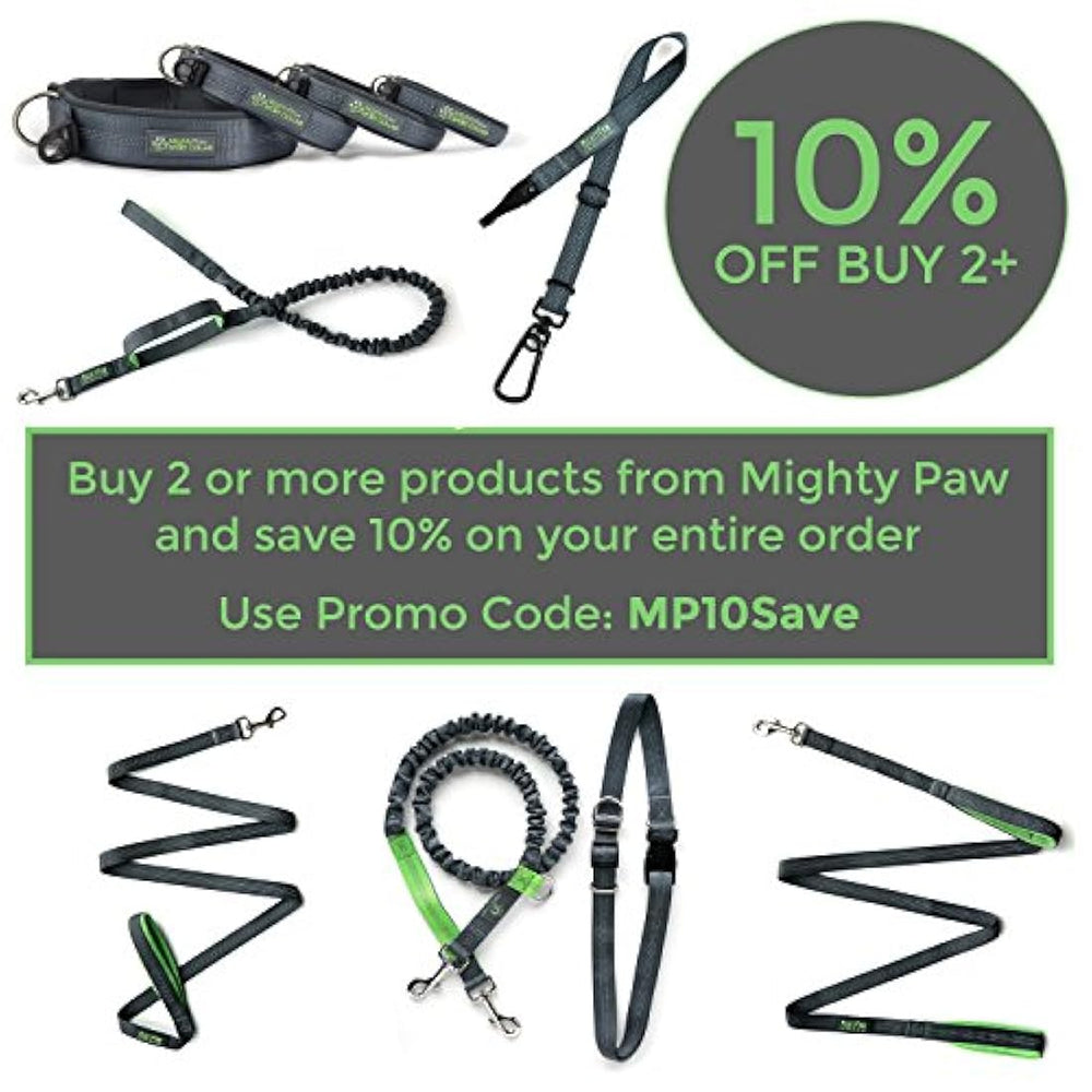 Correa doble ajustable para 2 perros