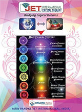 Genuino Negro 6 Facetas Aura Cristal de roca Natural Pulido