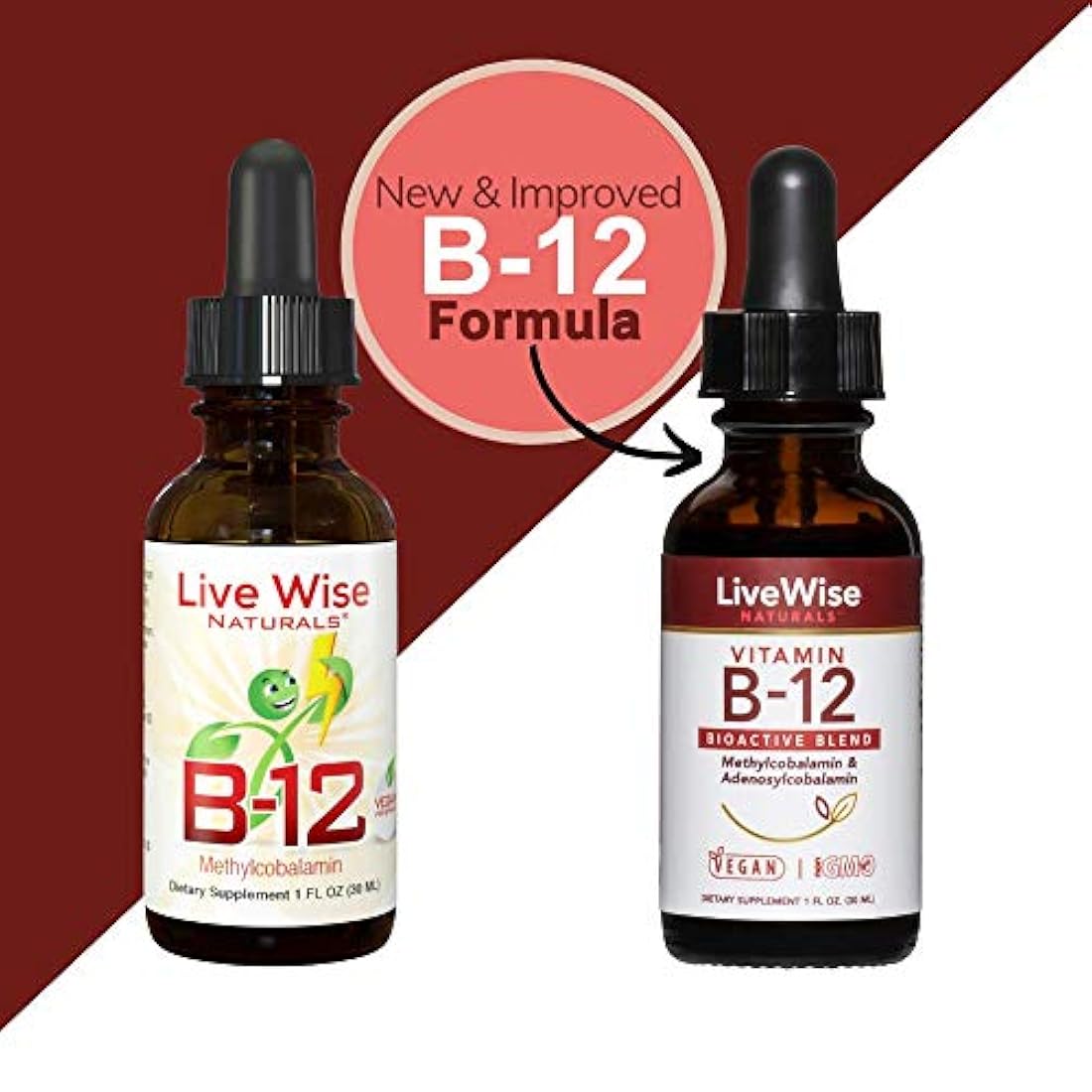 Líquido B12 Vitamina Sublingual – Complemento de Vitamina