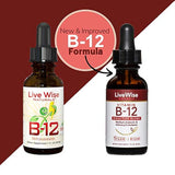 Líquido B12 Vitamina Sublingual – Complemento de Vitamina