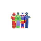 Disfraz con superhéroe juego de rol para niños talla 4-7 año