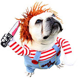 Disfraz de mascota mortal para perro, disfraz de perro