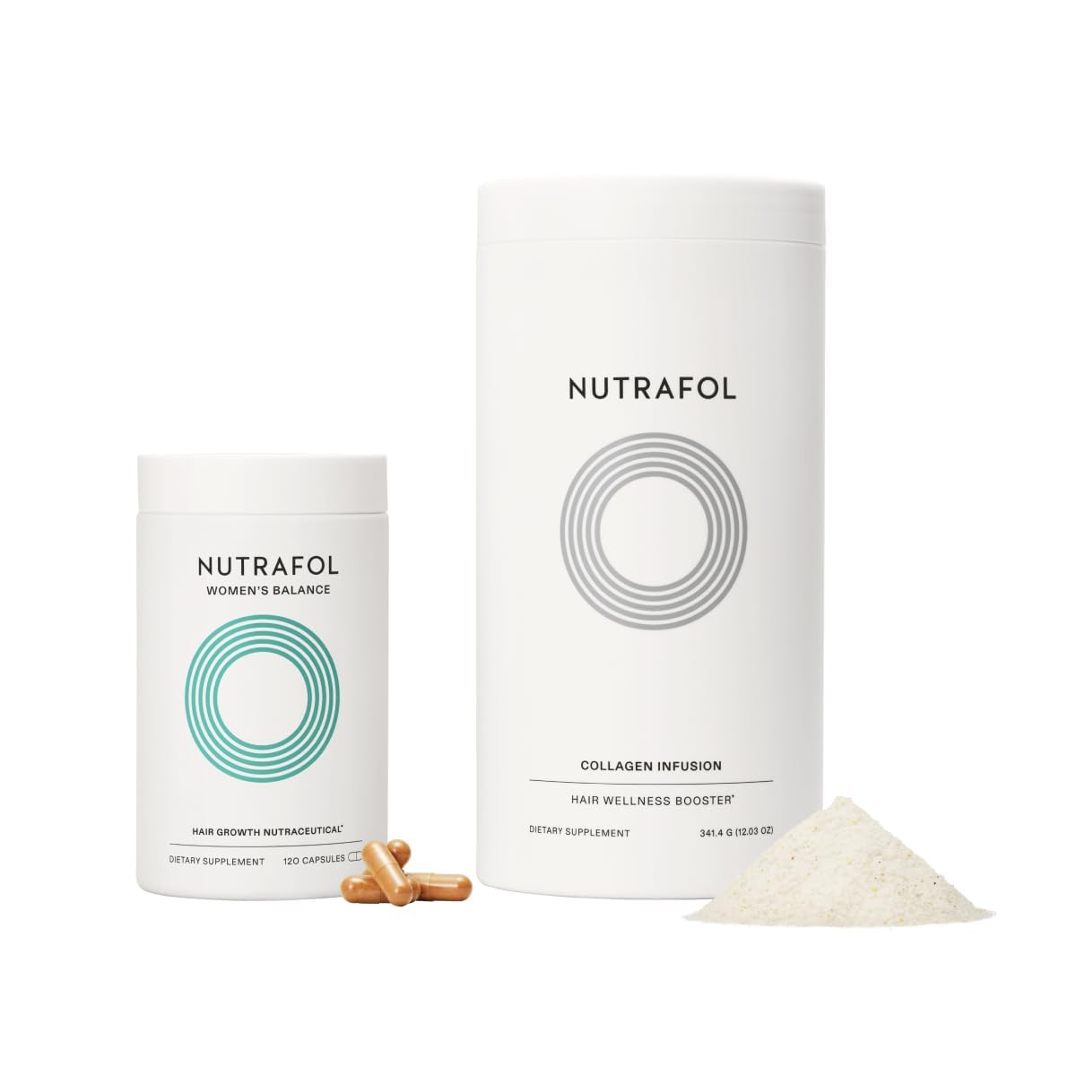 Suplemento capilar con péptidos de colágeno para mujer 45+