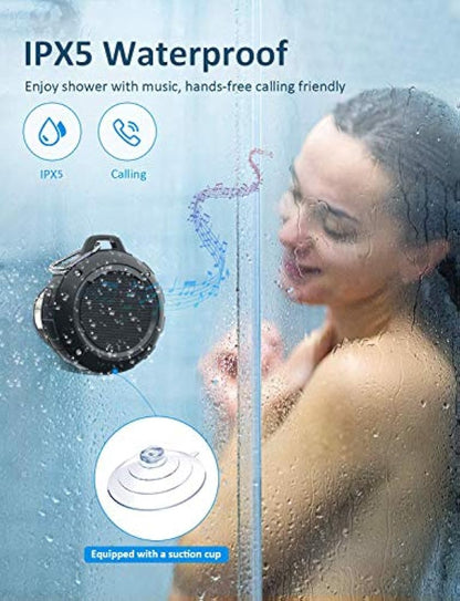 Kunodi Altavoz Bluetooth impermeable para exteriores,