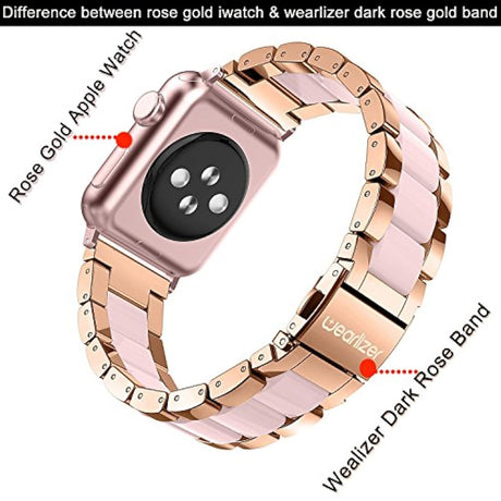 Pulseras de moda Mujeres iWatch Acero inoxidable