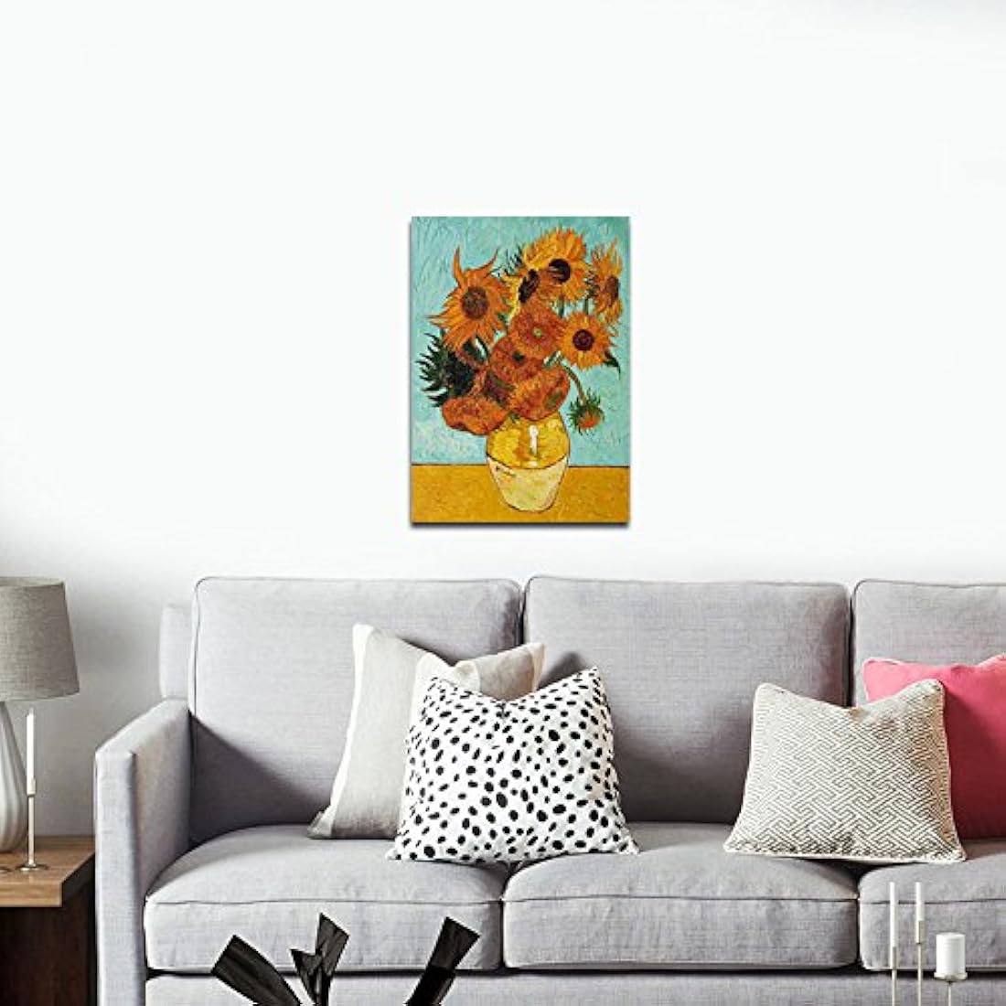 cuadro de girasoles de Vincent Van (12x16)