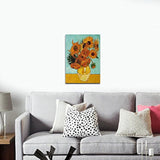 cuadro de girasoles de Vincent Van (12x16)