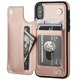OT ONETOP - Funda tipo cartera para iPhone Xs