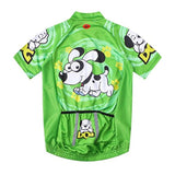 Camiseta de ciclismo de manga corta para niños