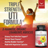 VALI -D Mannose 1000 mg fórmula de salud del tracto urinario