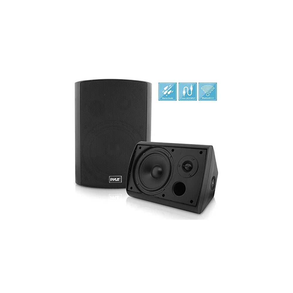 Parlantes inalámbricos resistente PYLE-HOME PDWR62BTBK