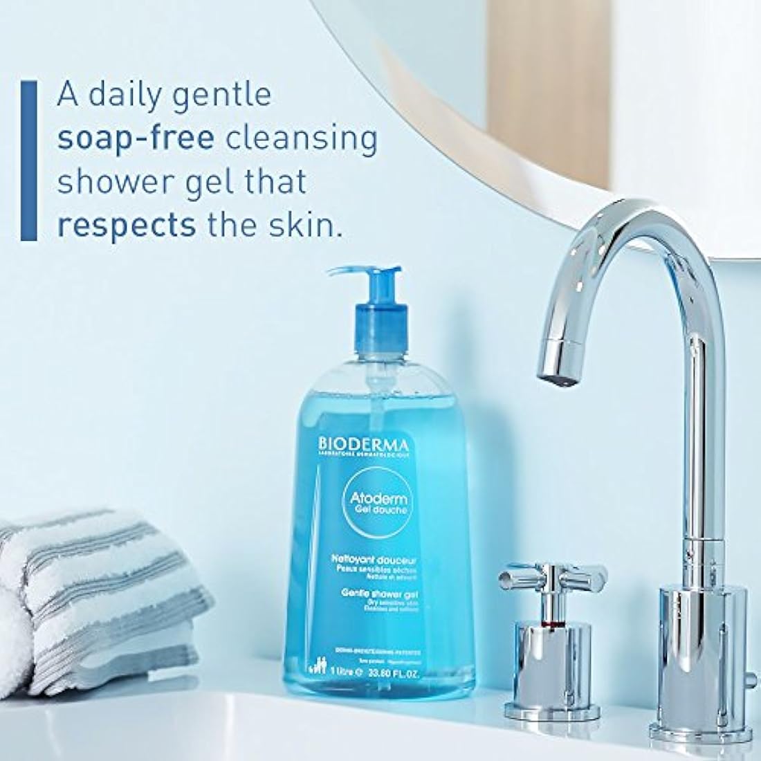 Gel de ducha para familias con piel sensible normal a seca