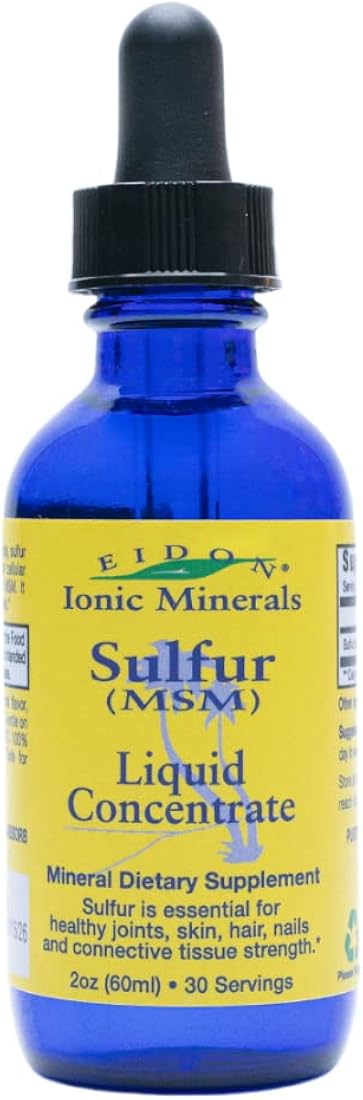 Suplemento Ionic Minerals Concentrado líquido de azufre 2 oz