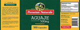 Aguaje 500 mg - 100 ° Cápsulas  polvo de fruta de Perú