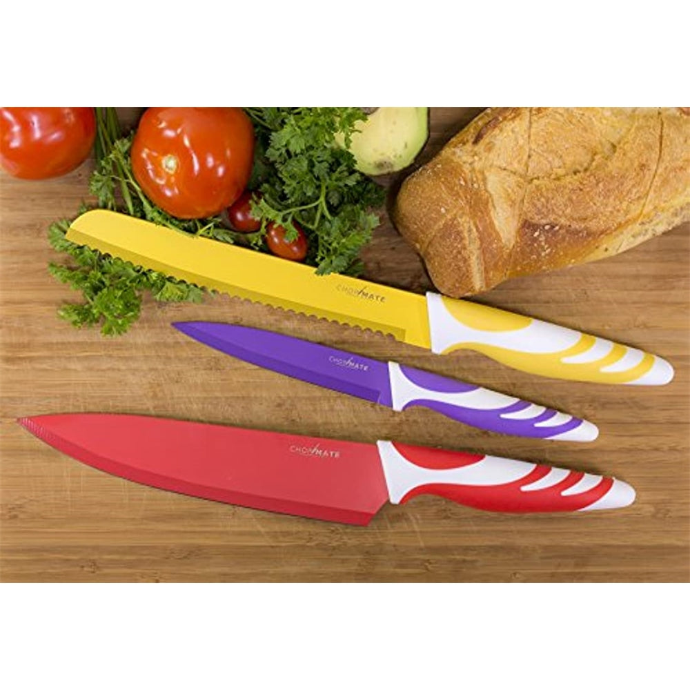 Cuchillos Acero Inoxidable antibacteriano 8 piezas