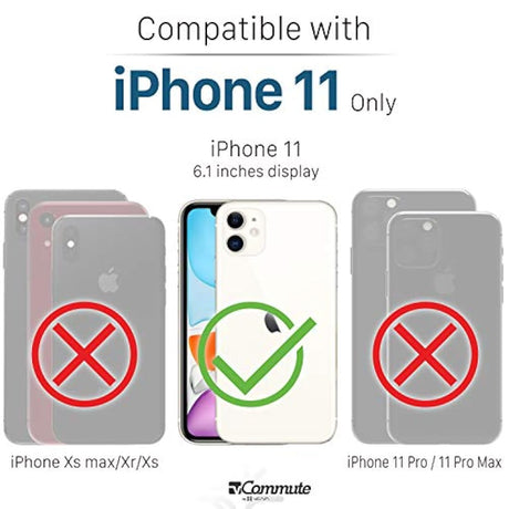 Vena Funda tipo cartera para iPhone 11