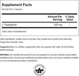 Swanson L-triptófano 500 mg