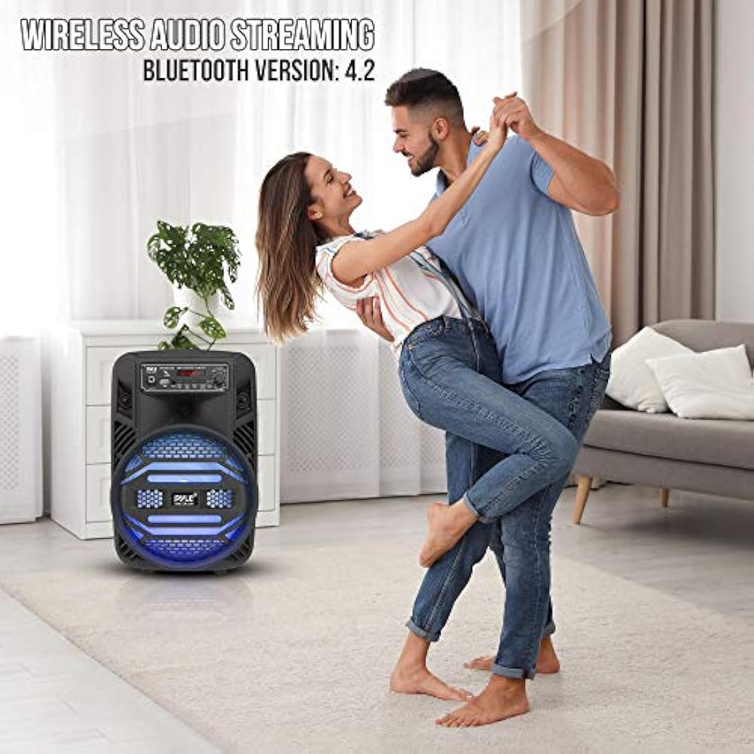 Parlante Portátil con Bluetooth PYLE-PRO PPHP835B