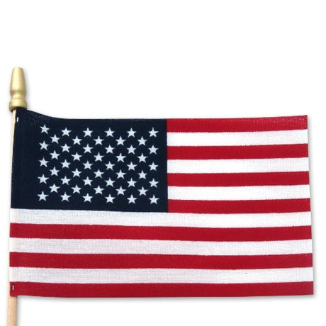 Bandera de EE. UU. con 4 x 6 pulgadas, banderas estándar