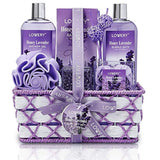 Cesta de regalo de baño y cuerpo para mujeres y hombres
