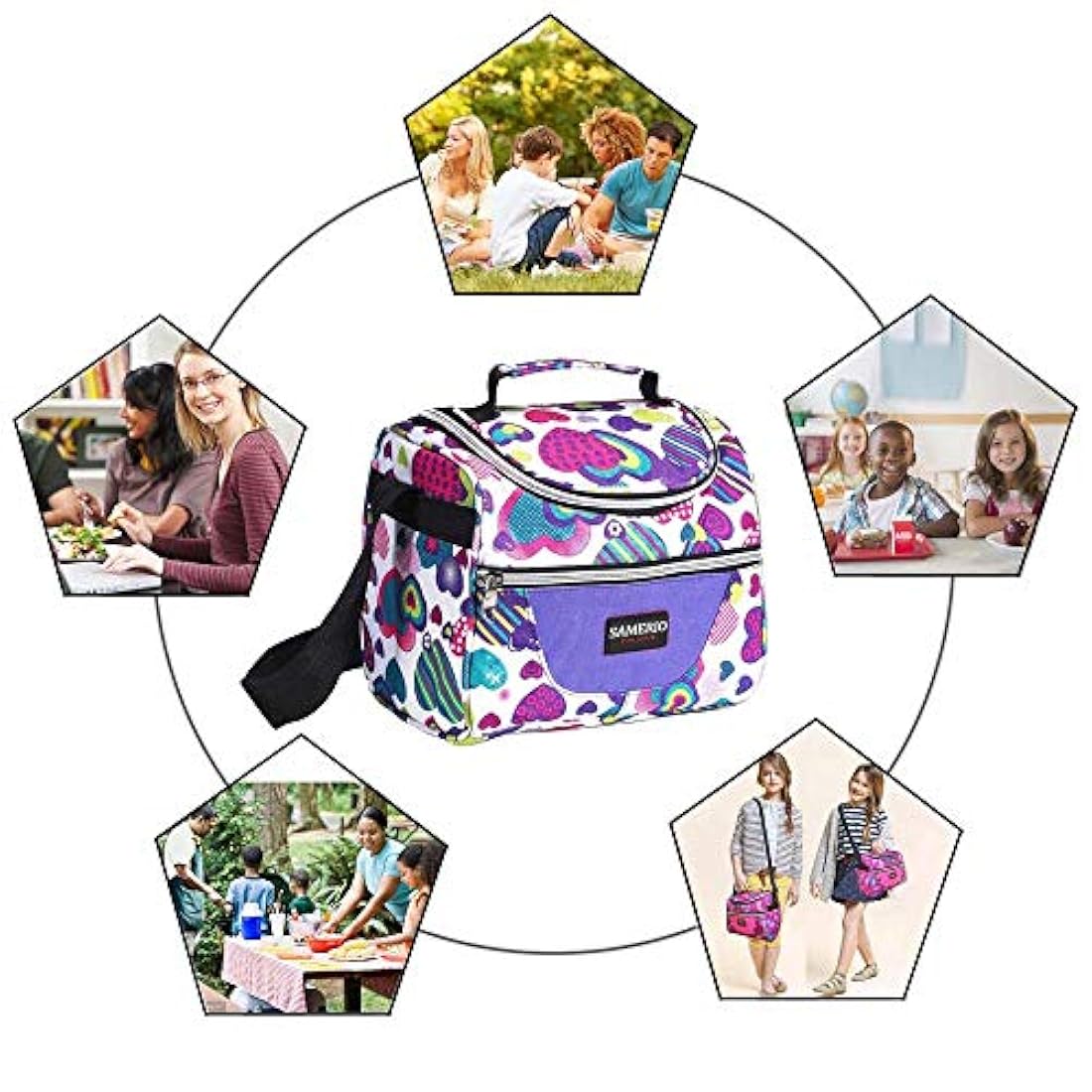 Bolsa hermética para merienda