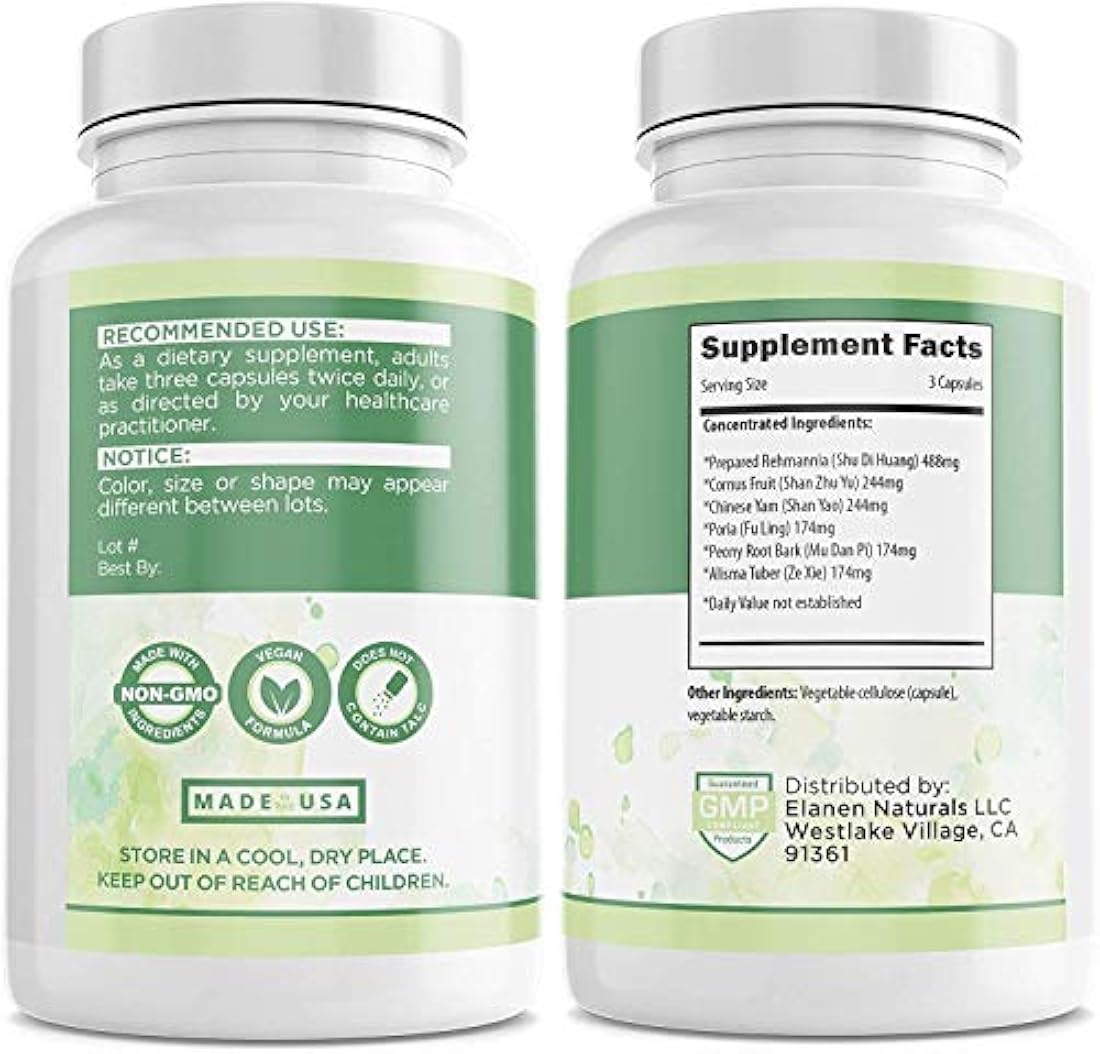 Capsulas de suplementos vegetales