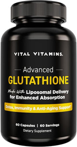 Suplemento Vitamínico Vital Vitamins Glutatión - 500mg L-Glutathione