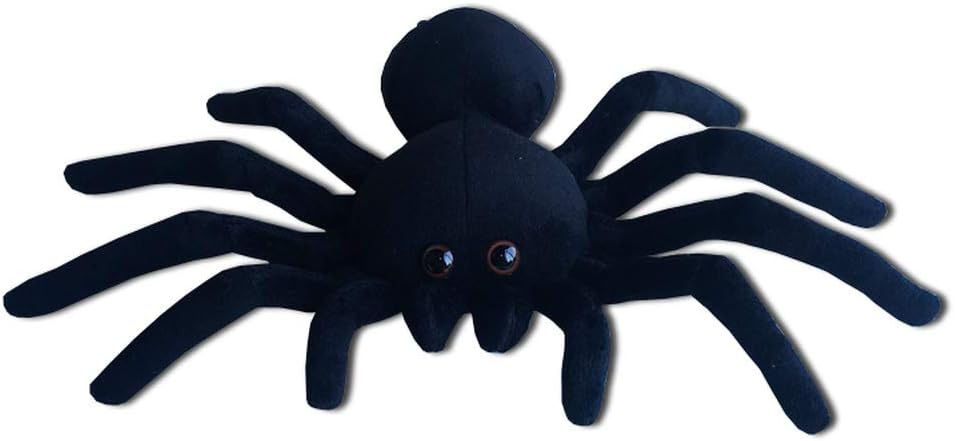 Peluche Tarantula Grande, Ojos Grandes, Modelo 9 Pulgadas