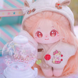 Muñeca de peluche 20cm Niannyyhouse, cabello largo, modelo a-13