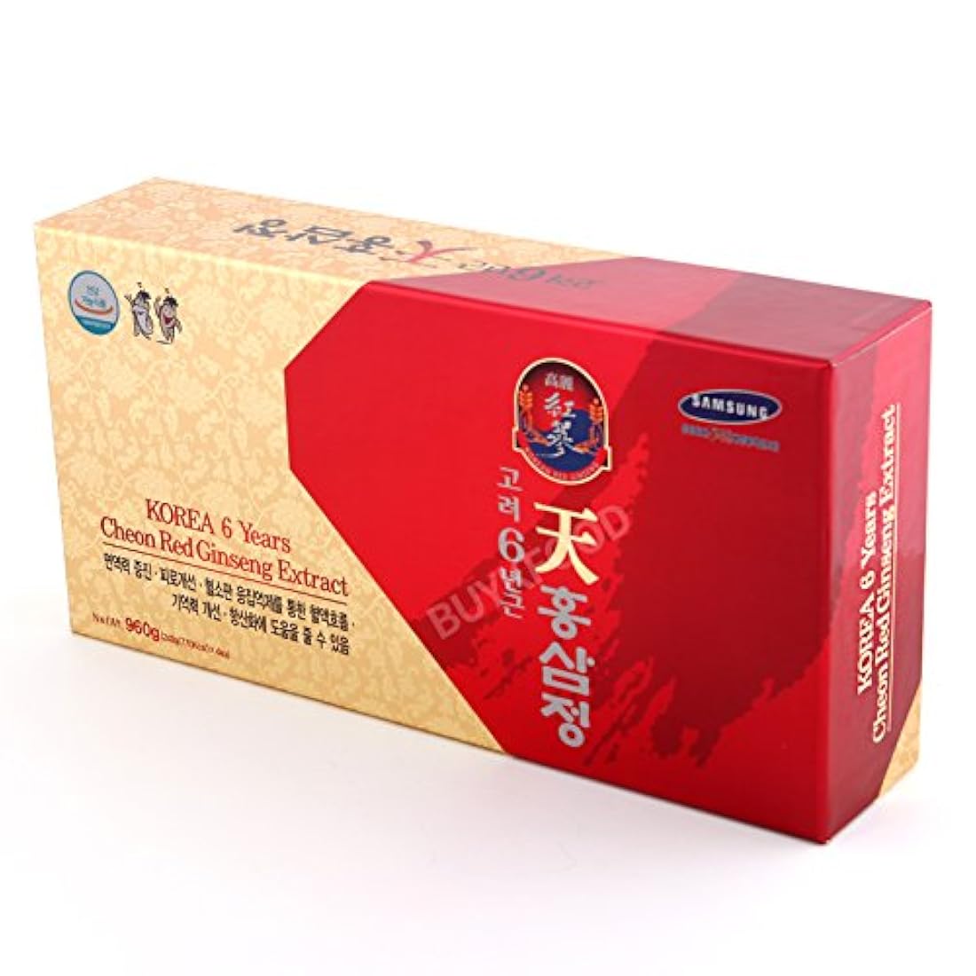 coreano 6 años raíz el Ginseng Rojo Extracto de oro, 240 g