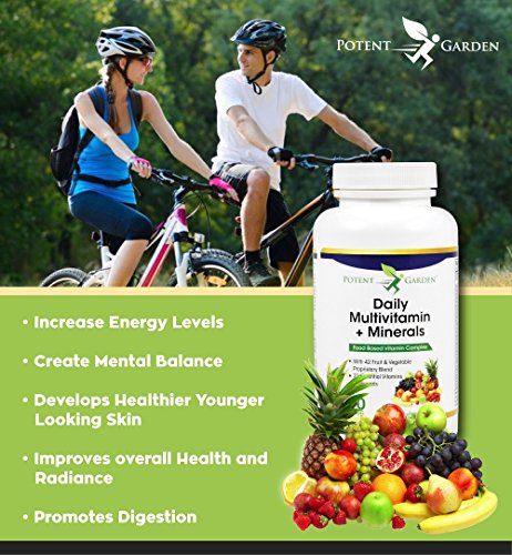 Mineral multivitamínico diario para hombres, mujeres