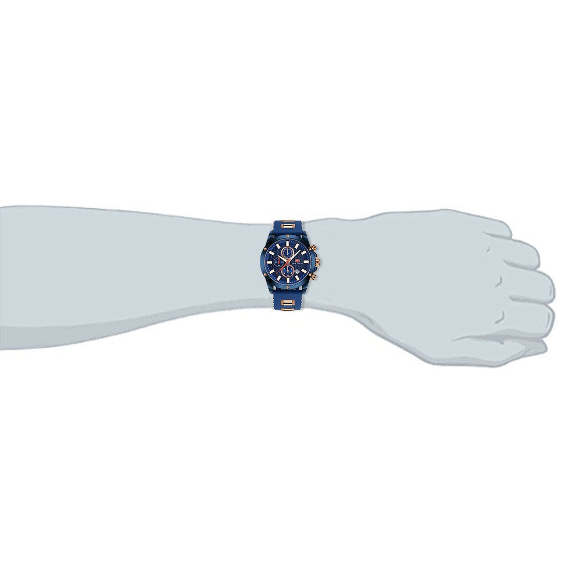 Reloj de pulsera de cuarzo resistente al agua para Hombre