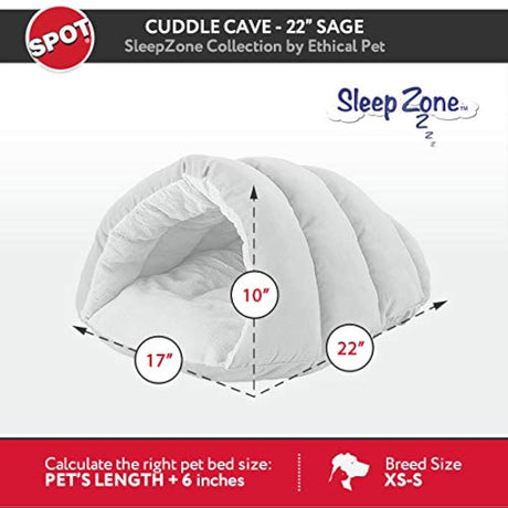 Cama para mascota en forma de cueva, para acurrucarse