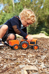 Vehículo Tractor Green Toys, Naranja