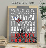 8x10 American Pride Wall Art Poster, decoración de hogar,