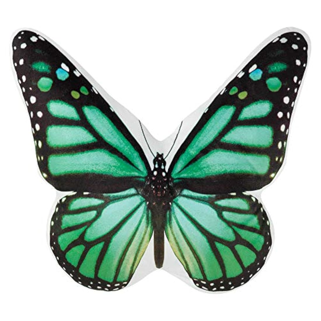 almohada realista forma de mariposa cojín relleno