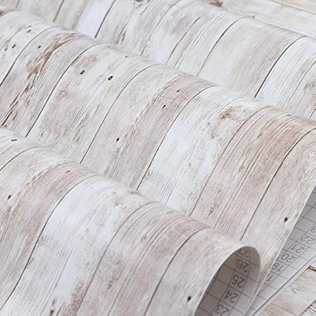 Abyssaly Papel pintado de madera autoadhesivo para pared