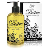 Aceite Sensual de masaje Desire, el mejor aceite de masaje