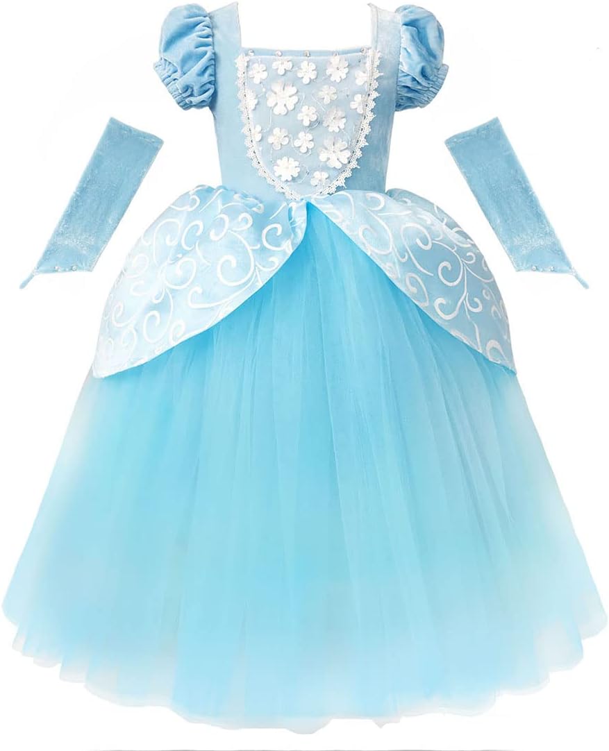 Disfraz de Princesa Cinderella, Ideal para Halloween, Modelo 2023
