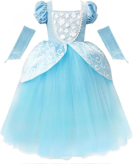 Disfraz de Princesa Cinderella, Ideal para Halloween, Modelo 2023