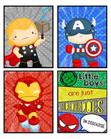 Juego de 4 figuras decorativas para pared