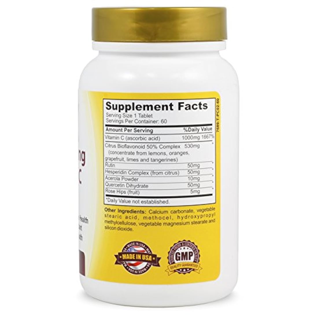 Vitamina C Complex 1000 mg comprimidos para aclarar la pielo