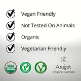 Manteca Corporal Orgánica de Rosa Silvestre, Hidratante Vegano