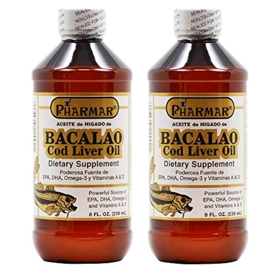 Aceite de higado de bacalao 8 onzas