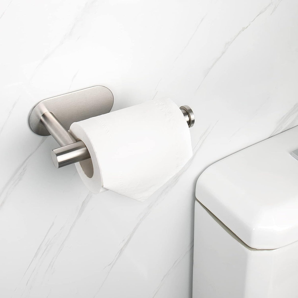 NearMoon Soporte de Papel Higiénico Autoadhesivo SUS304 1 Pack