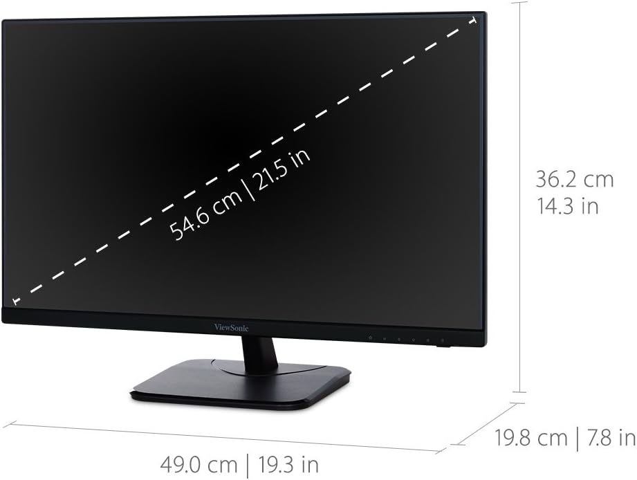 Monitor ViewSonic VA2256-MHD 22 IPS 1080p, FreeSync, HDMI