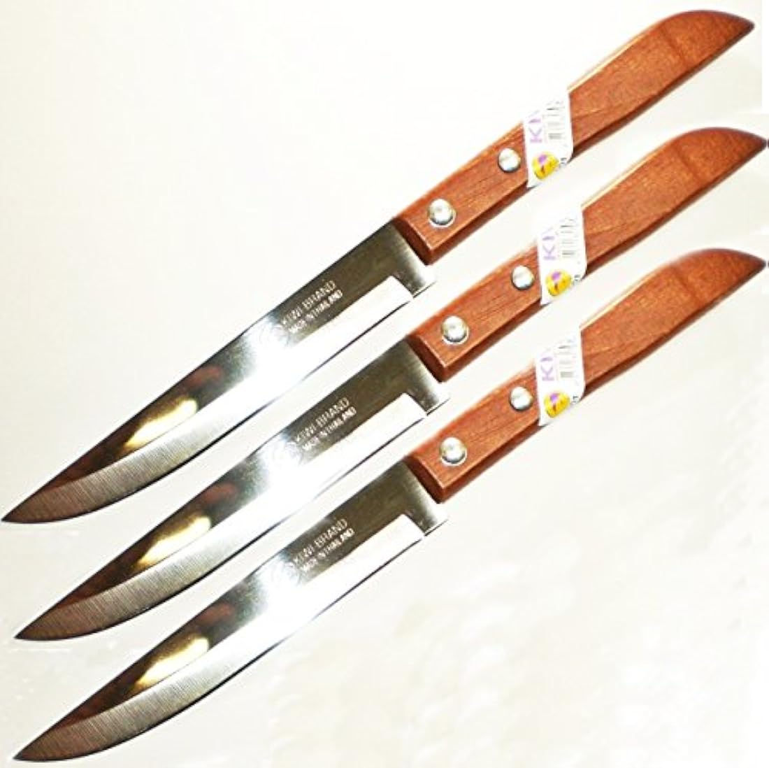 Conjunto de 3 de Cuchillos de Acero Inoxidable - Kiwi