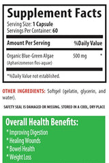 algas de 500 mg (6 botellas 360 ° Cápsulas)