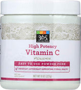 365 Daily Value, alta potencia vitamina C en polvo, 8 onzas